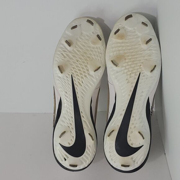 Nike Lunar Cortez 2022 All Star White Black Baseball Cleats Size 12.5 CV5565-101 - Picture 13 of 13